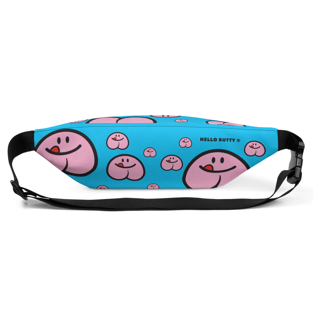Pattern Fanny Pack - Bright Blue