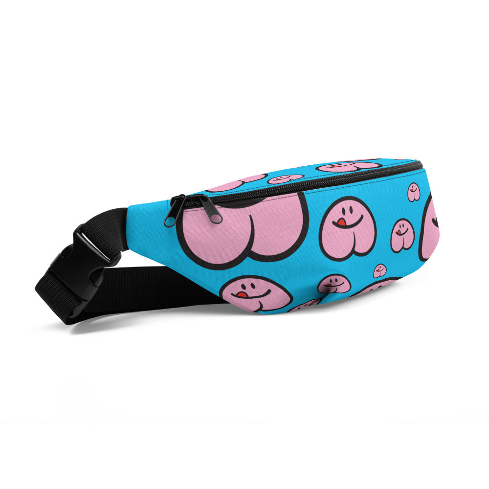 Pattern Fanny Pack - Bright Blue
