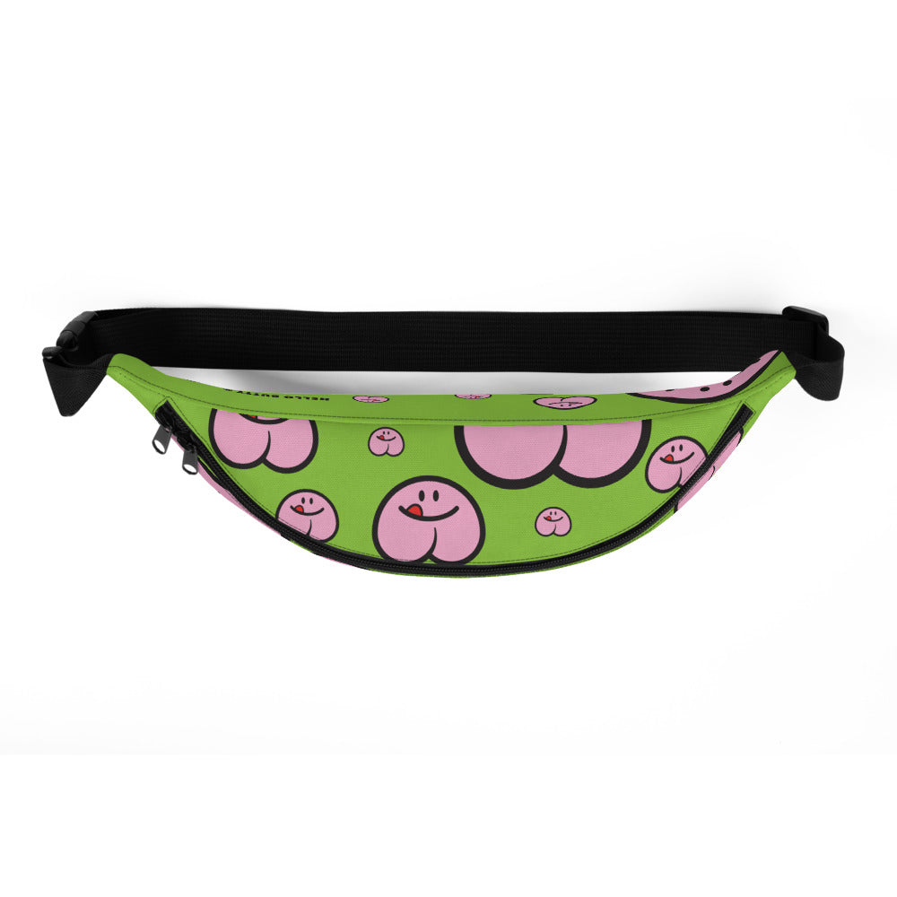 Pattern Fanny Pack - Lime Green